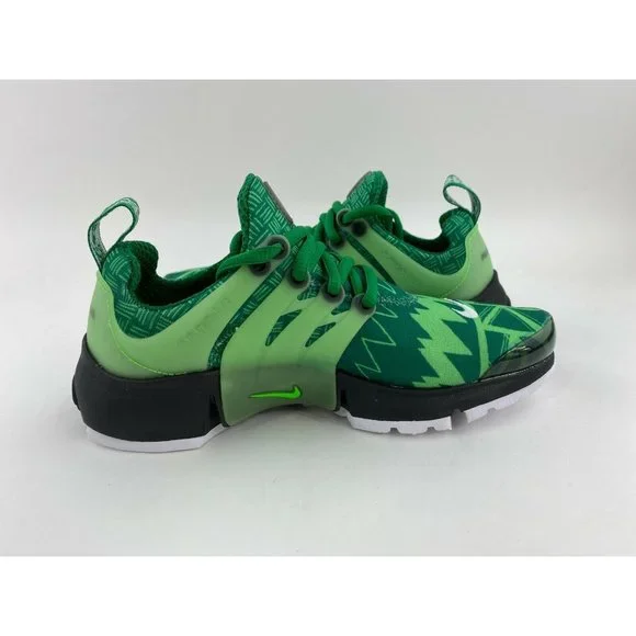 Nike Air Presto Naija Nigeria Green XXS Women's Size 4.5-6.5 Sneakers - Picture 7 of 12
